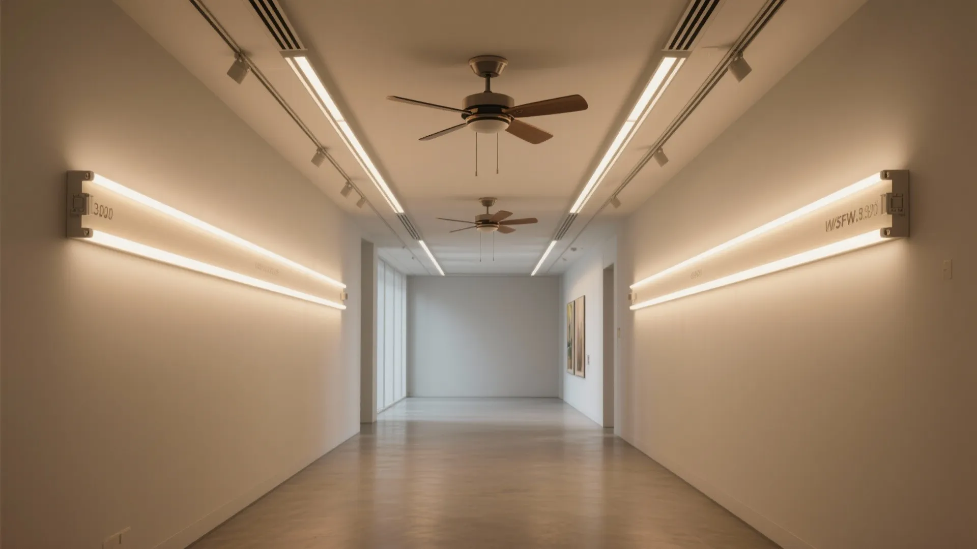 Dual-Channel Light Runners with Integrated Fan Boxes