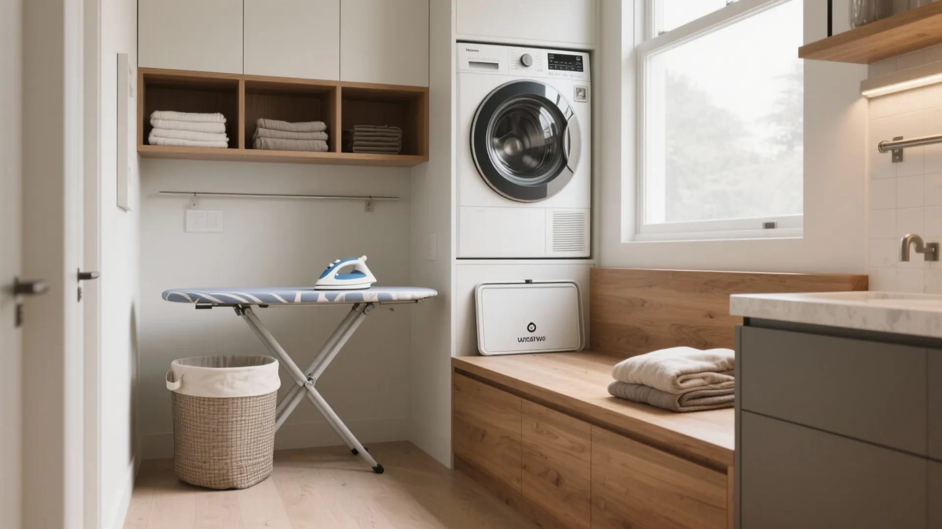 4. Dual-purpose furniture and fold-down stations