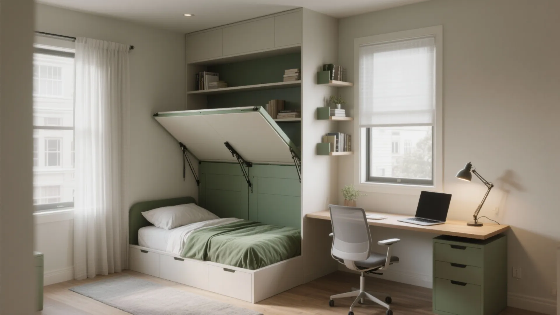 2. Make the second bedroom earn its keep