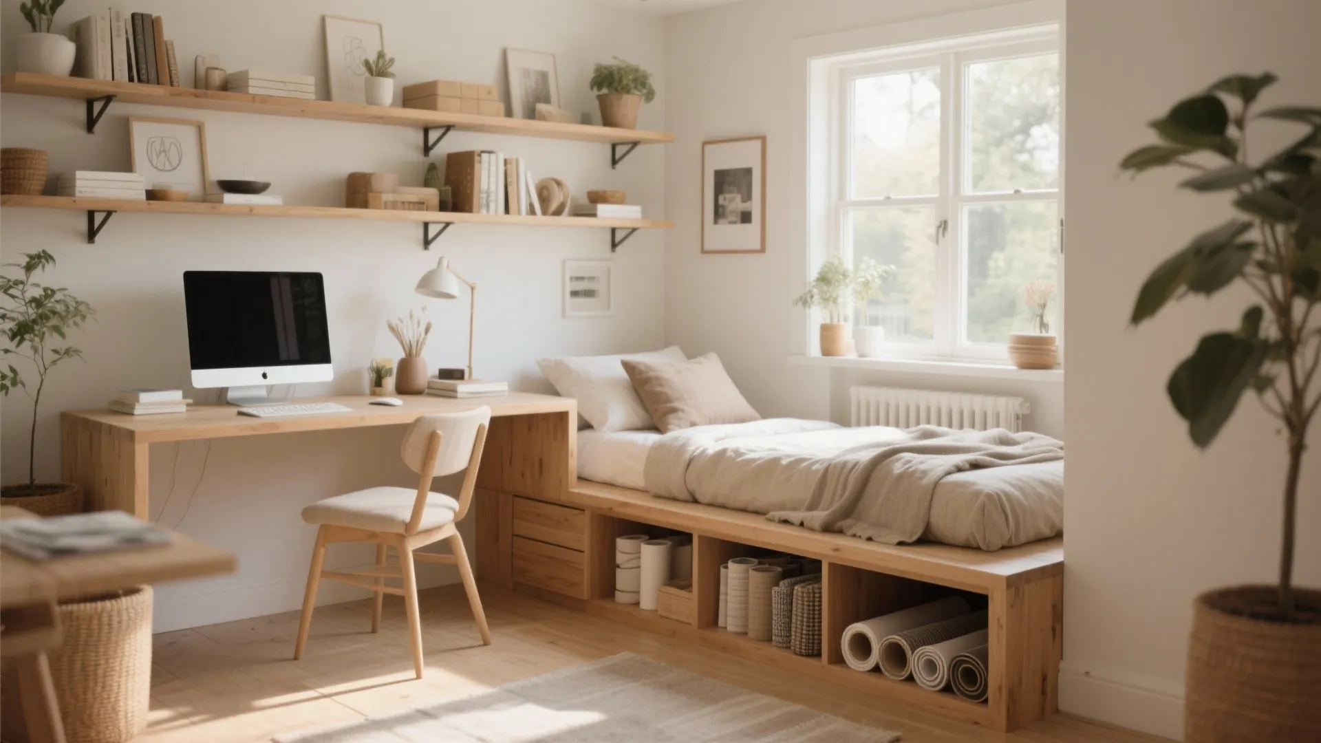 3. Dual-Purpose Furniture