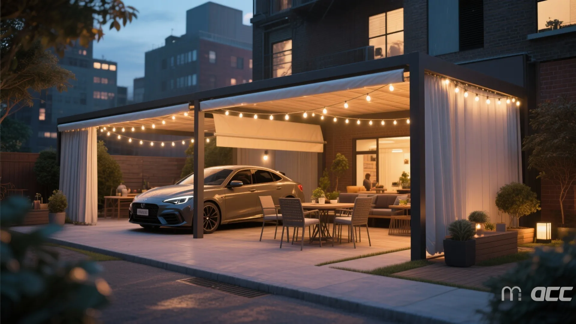 Tip 3: Dual-Purpose Carport and Patio