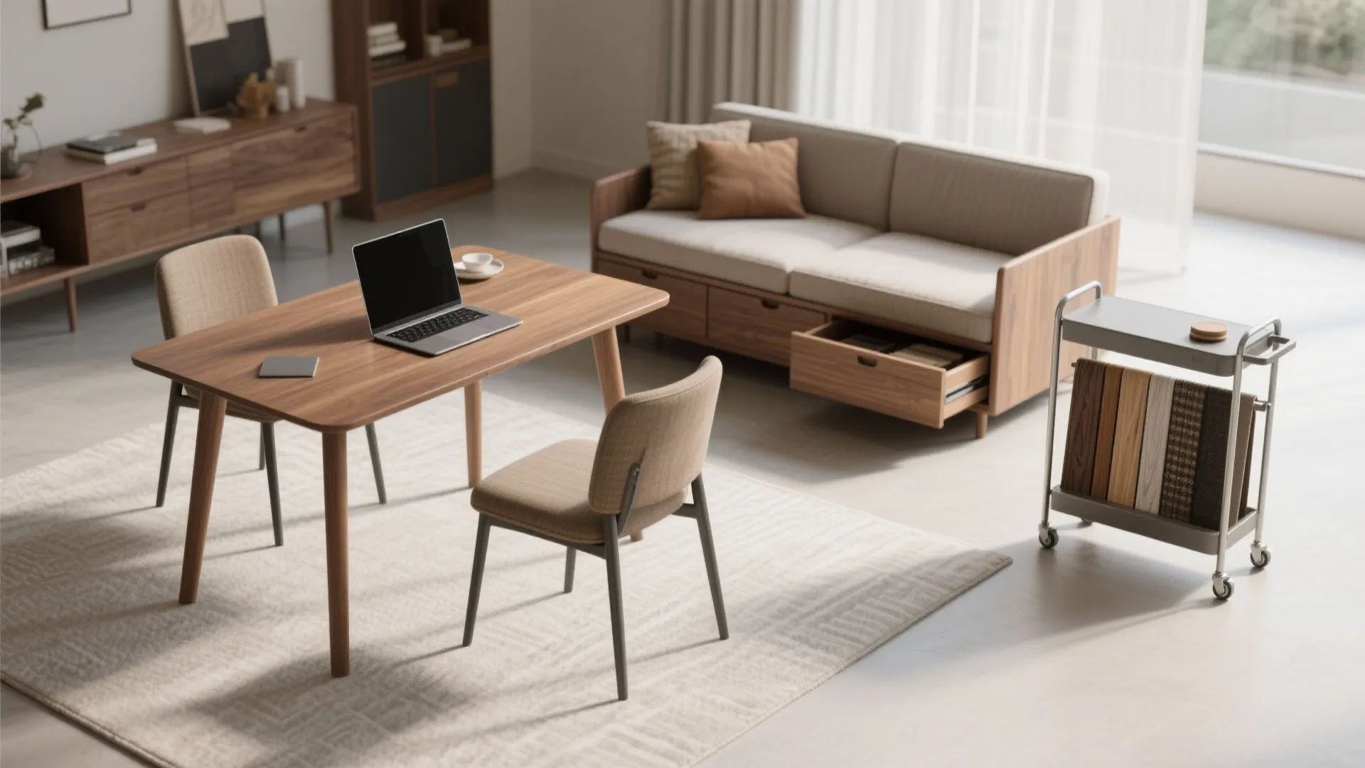 2. Dual-Purpose Furniture for Urban Flexibility