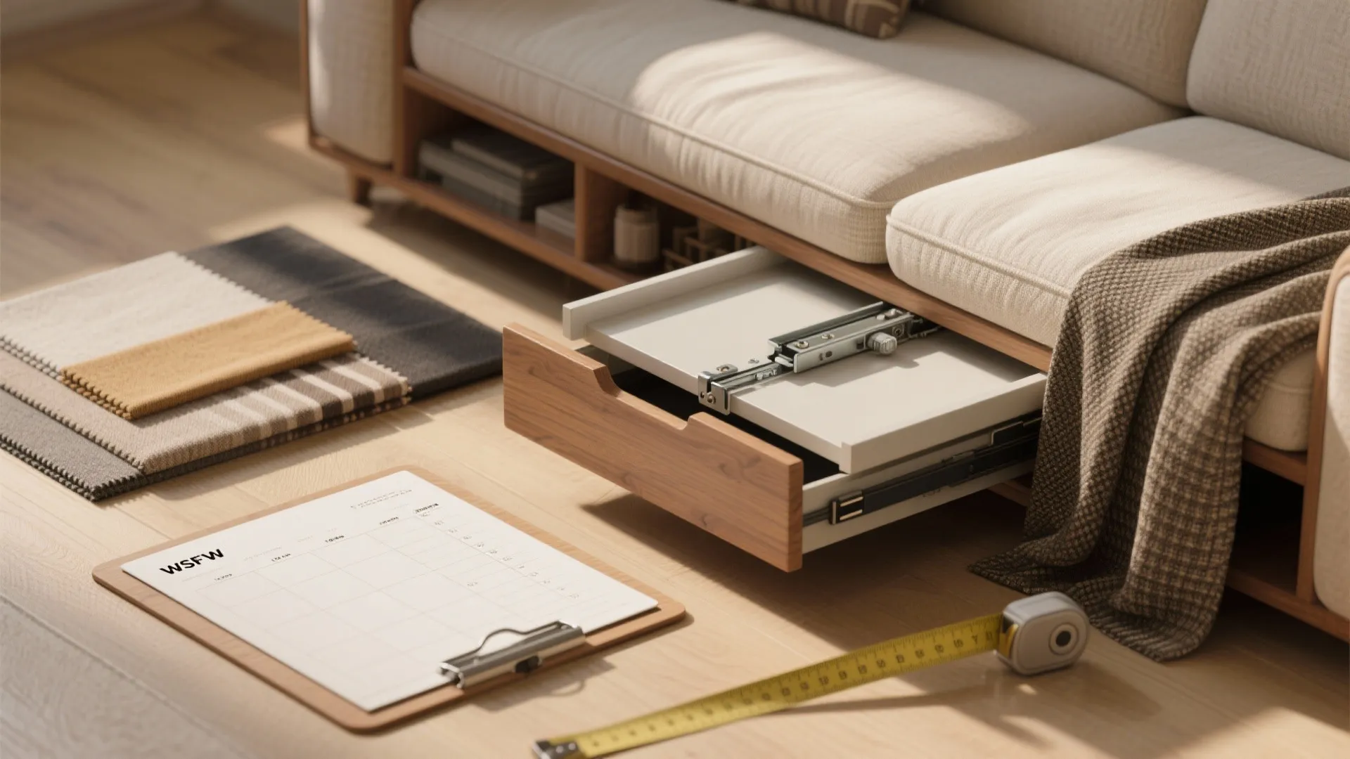 2. Dual-purpose furniture for flexible rooms