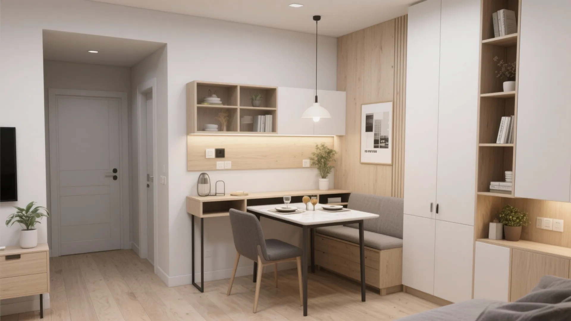 7. Dual-Purpose Furniture