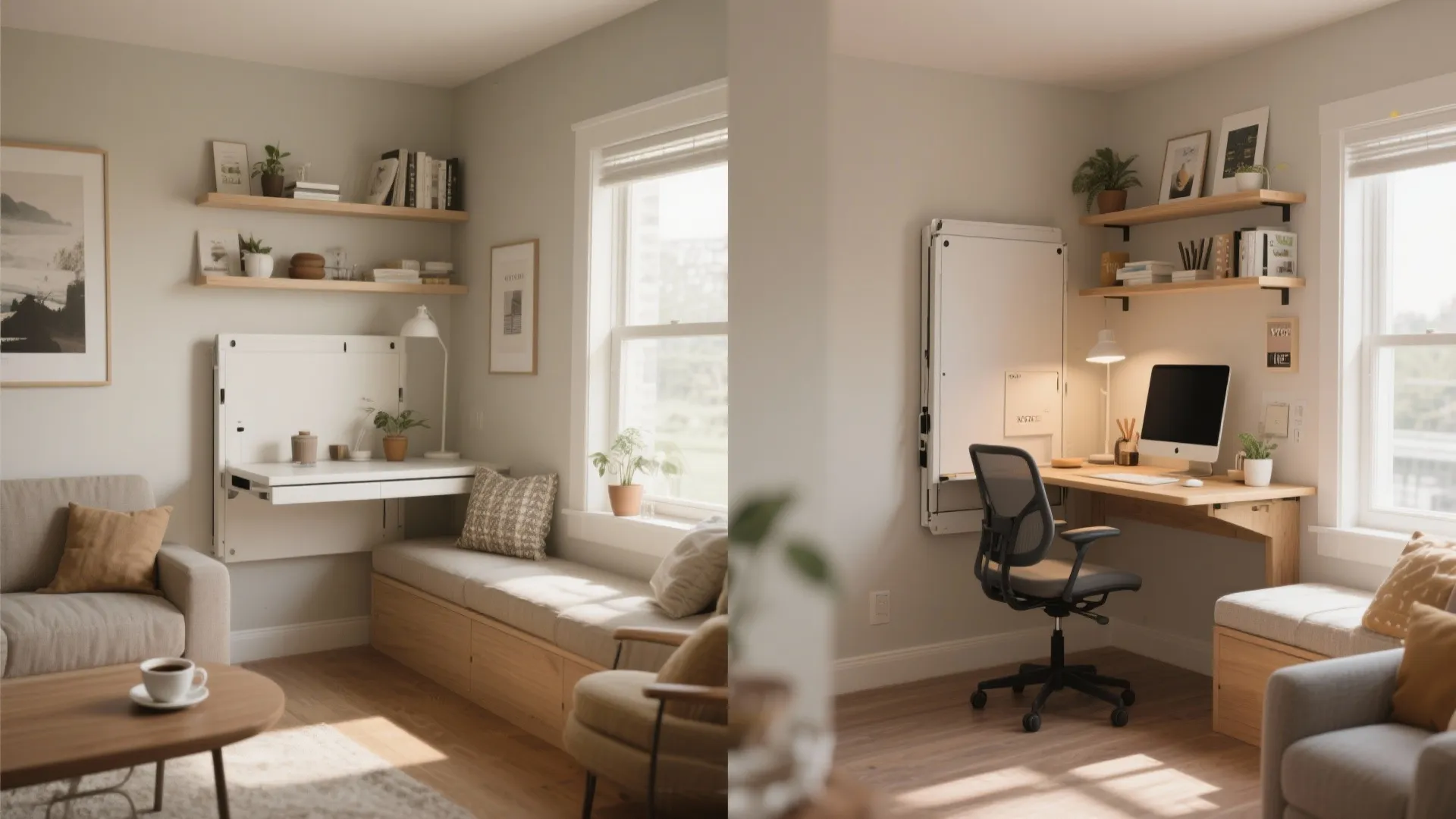 2. Dual-Purpose Furniture