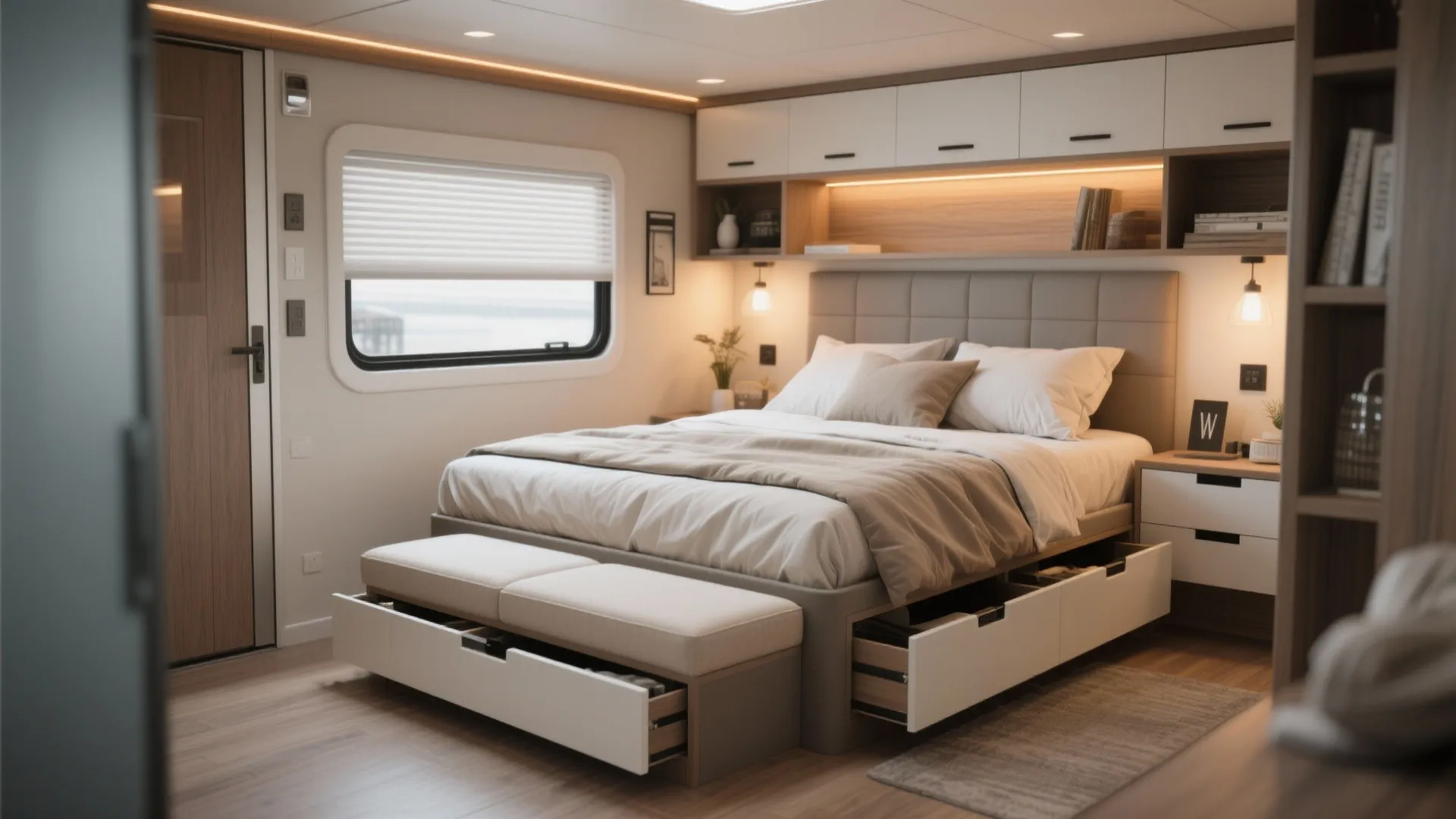 1. Dual-Purpose Furniture