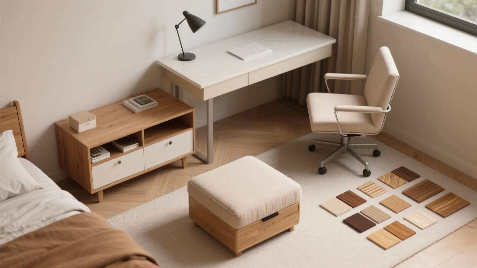 6. Dual-Purpose Furniture