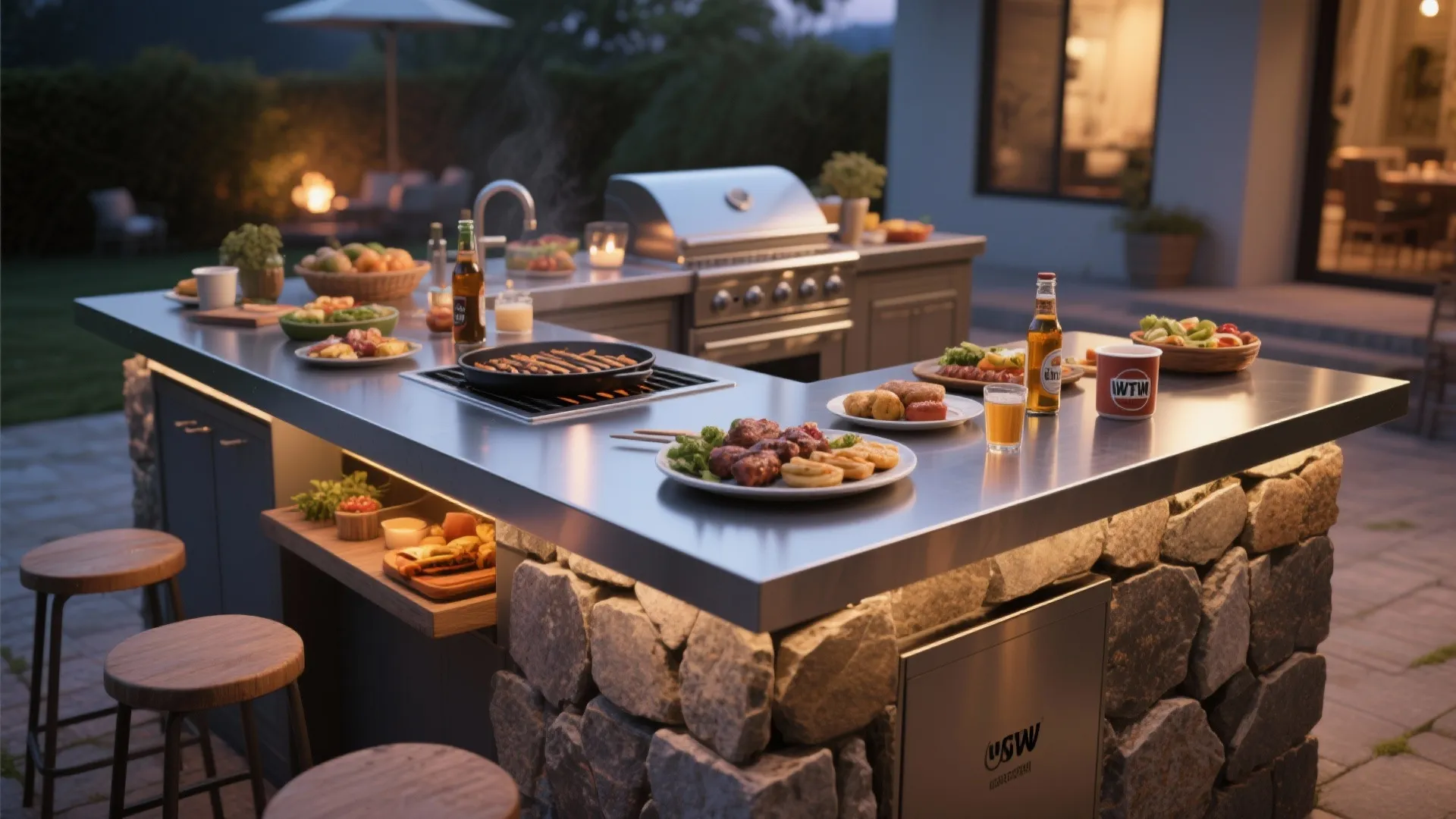 Tip 2: Dual-Purpose Island Counters