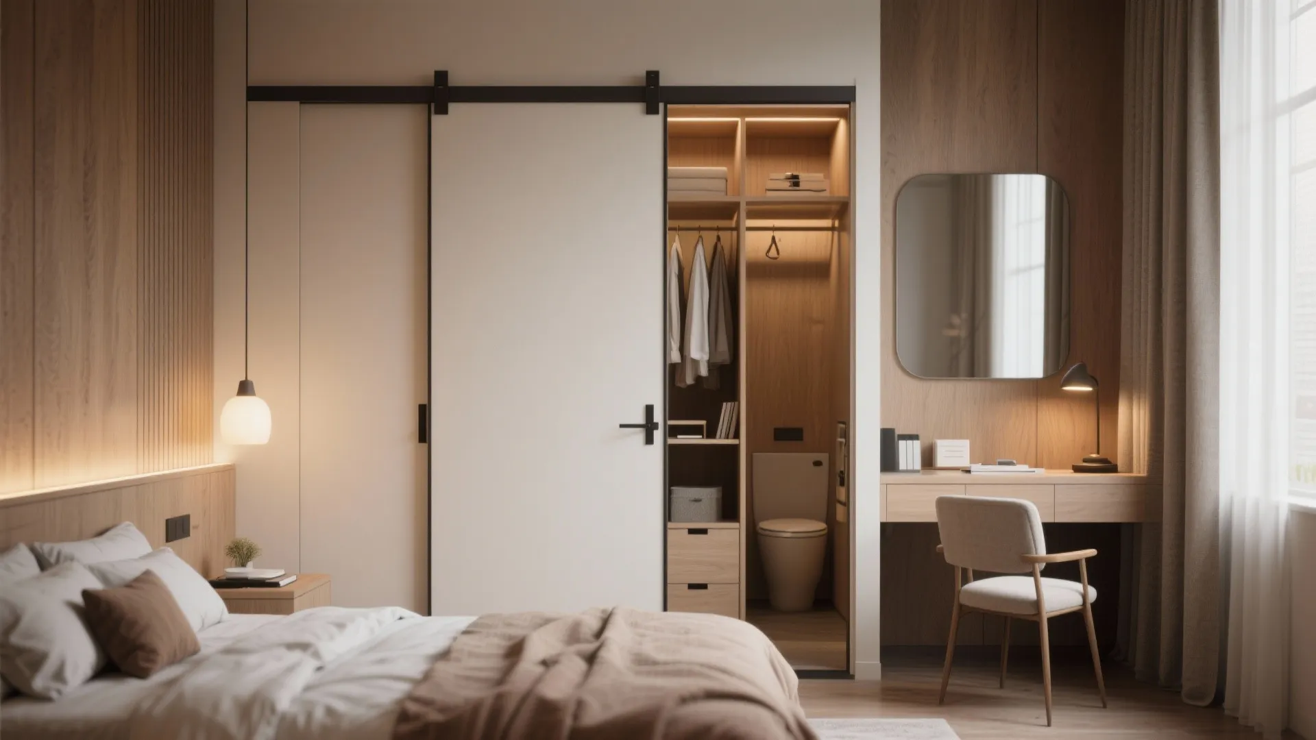 2. Dual-purpose master suite