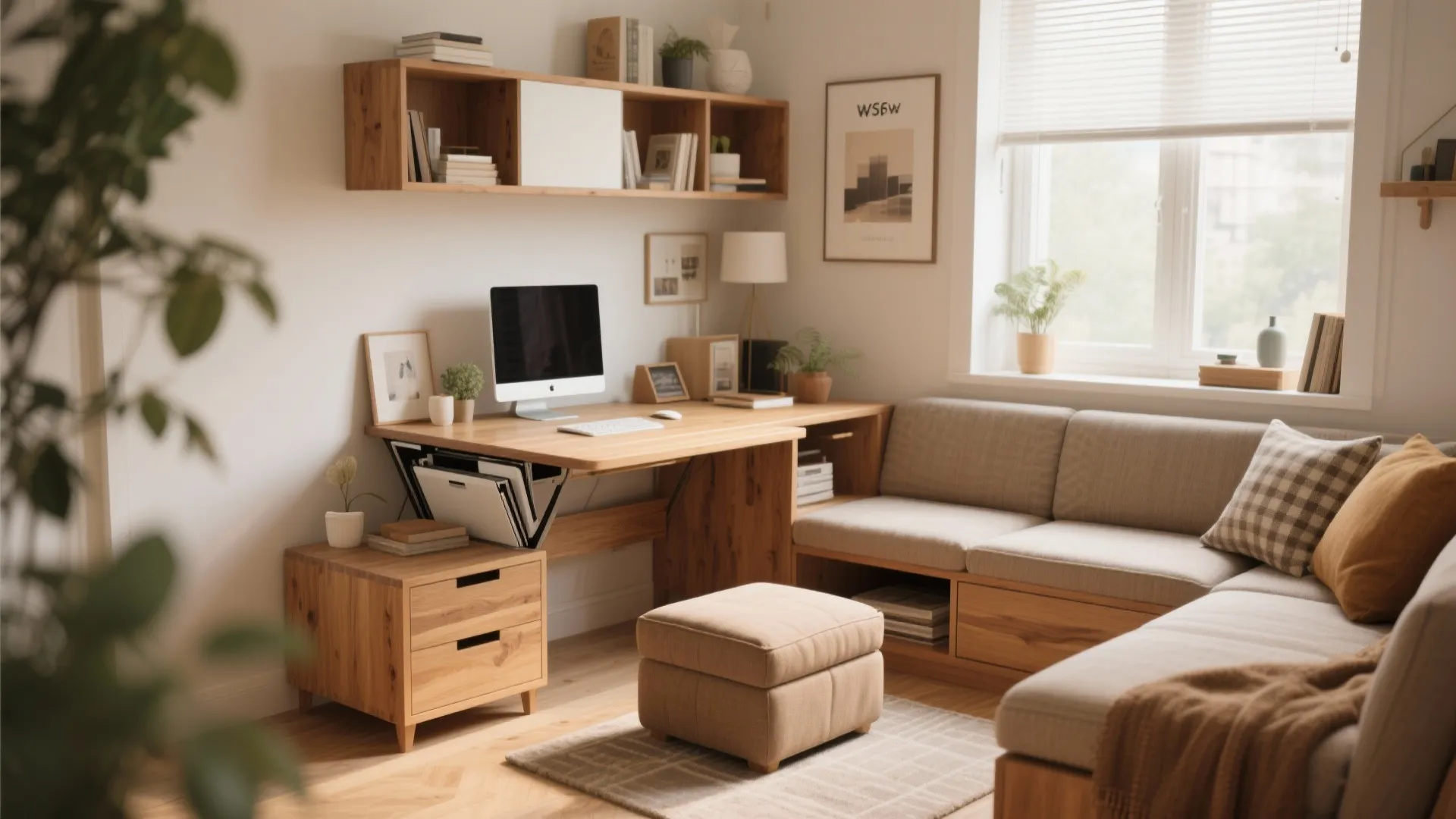 3. Dual-Purpose Furniture