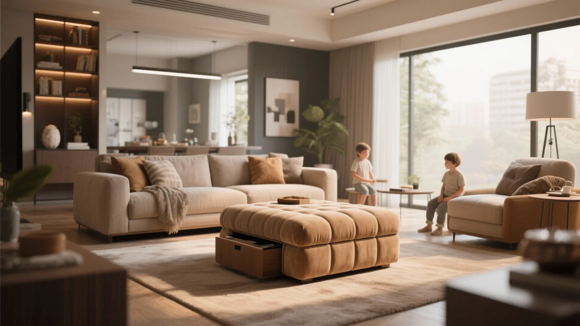 5. Dual-purpose furniture