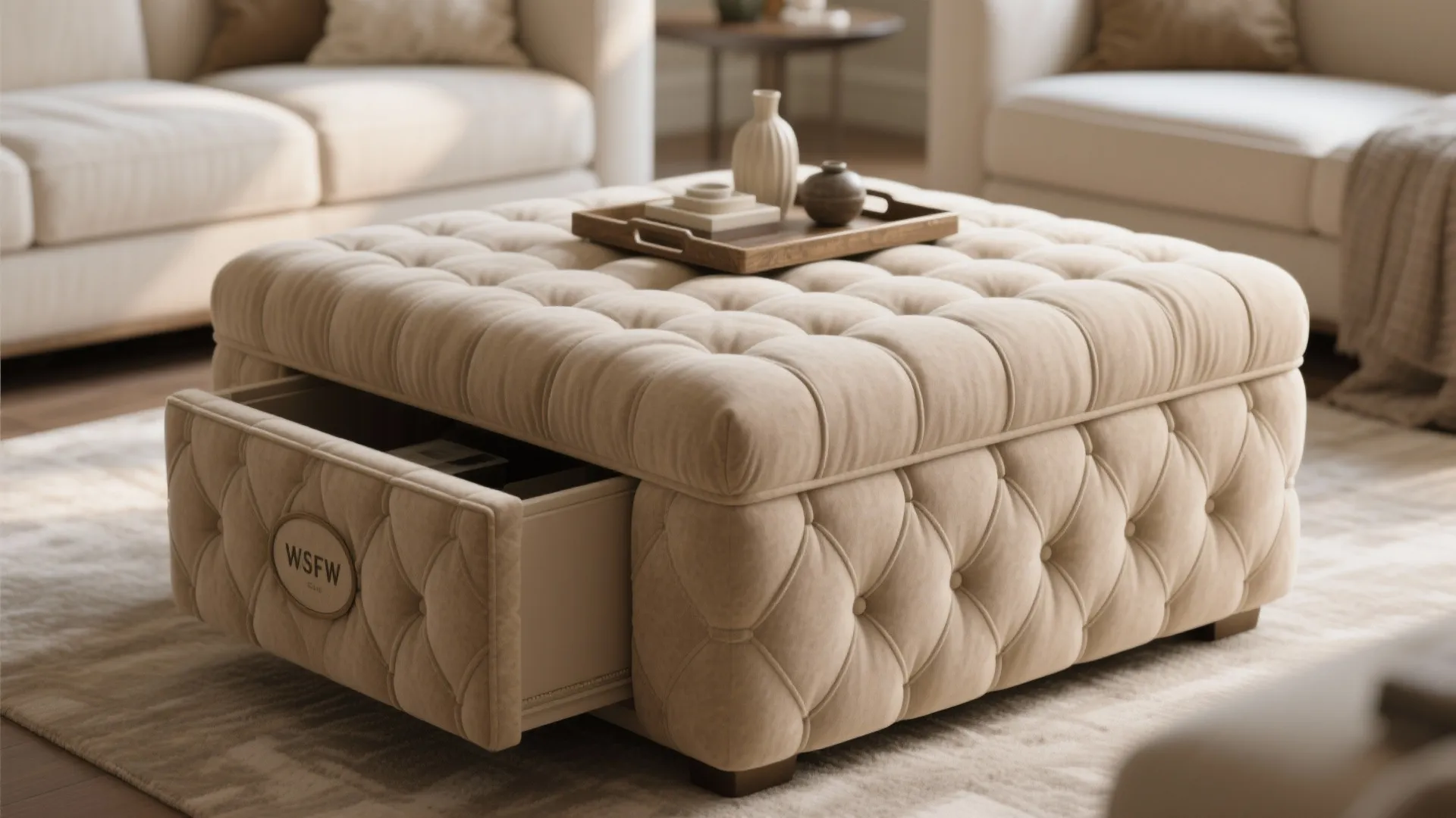 Dual-purpose ottomans