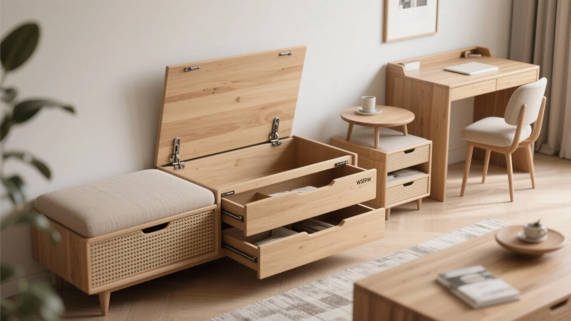 4. Dual-Purpose Pieces and Nooks