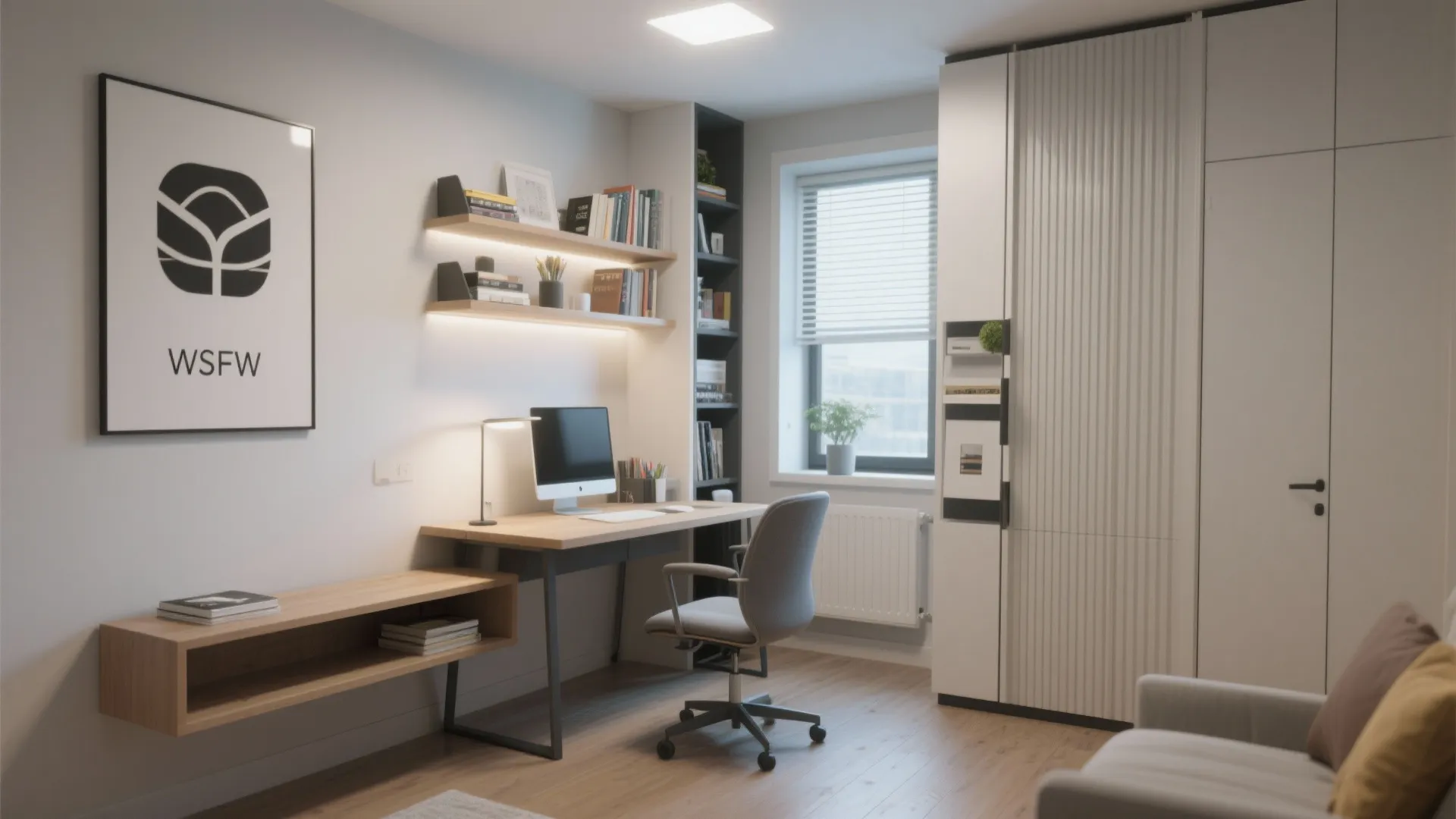 Dual-purpose furniture to save space