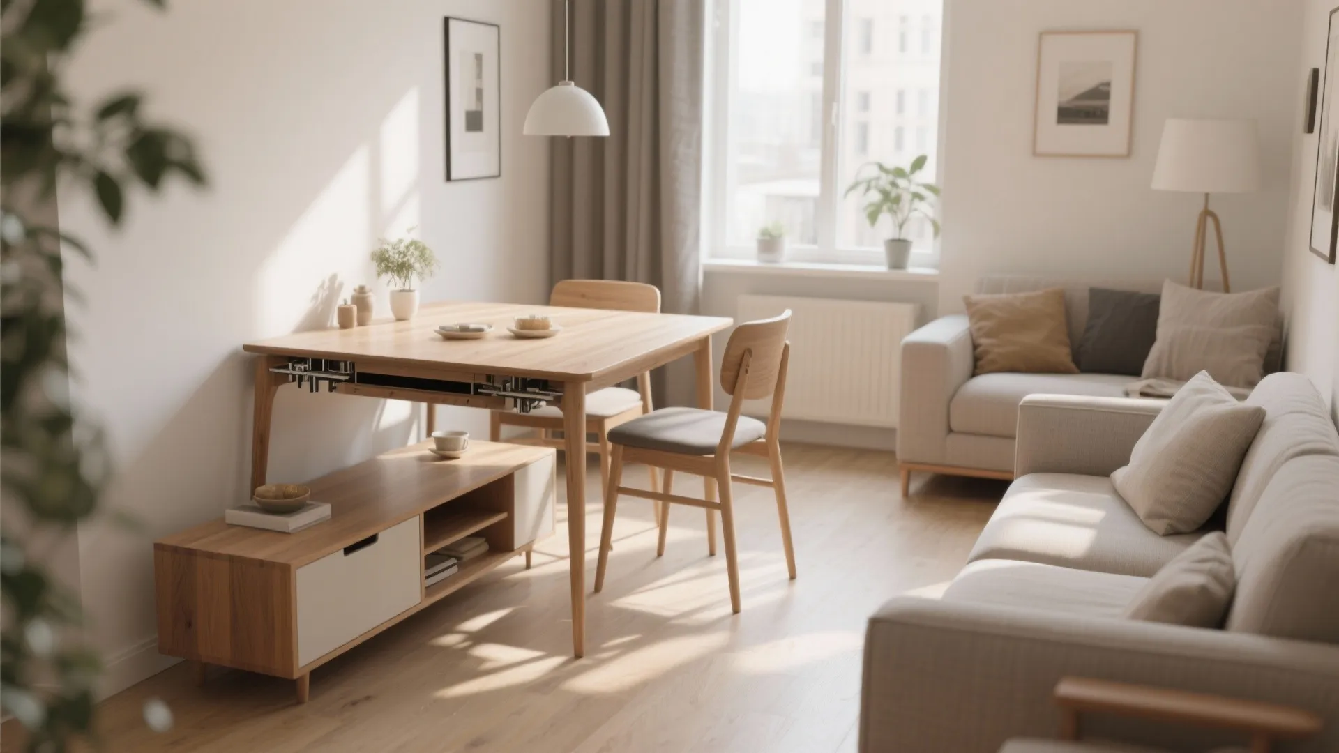 1. Dual-Purpose Furniture for Seamless Flow