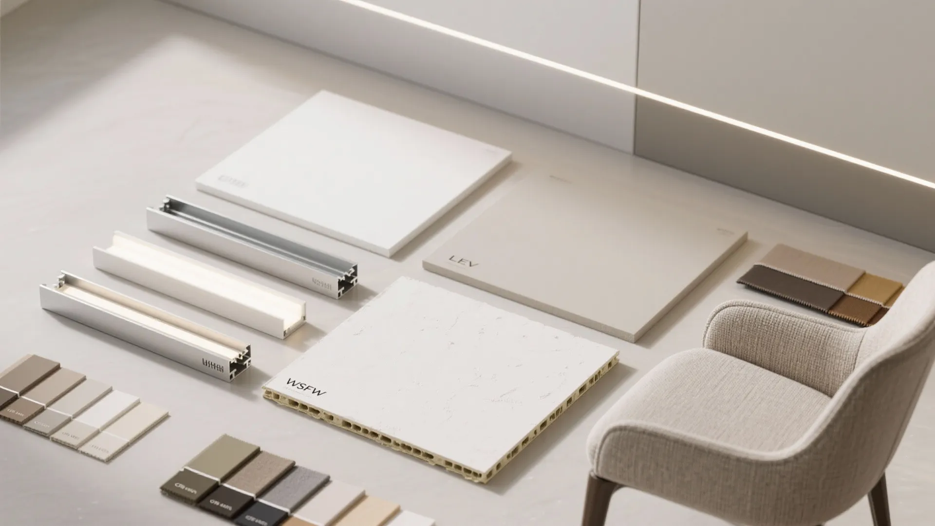 Dual-Tone Ceiling Panels to Lift Low Rooms