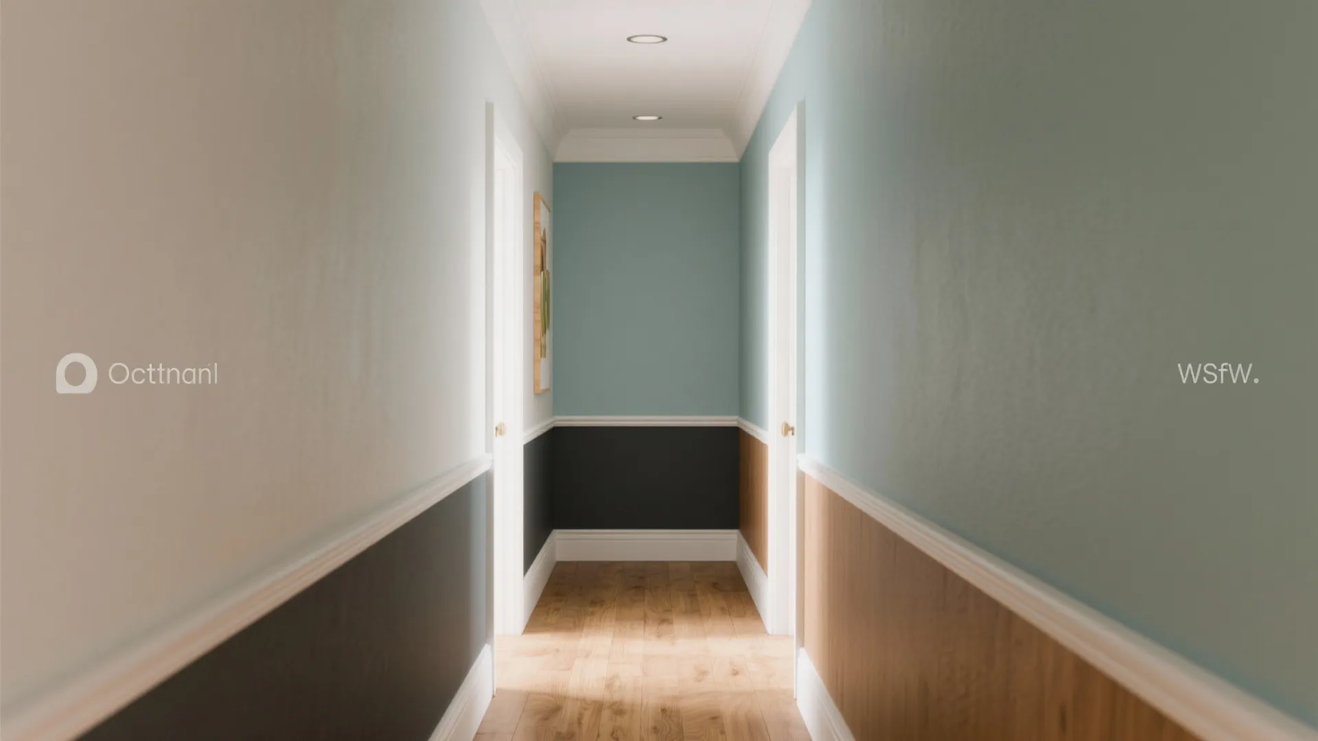 Dual-Tone Color Blocking With Moulding