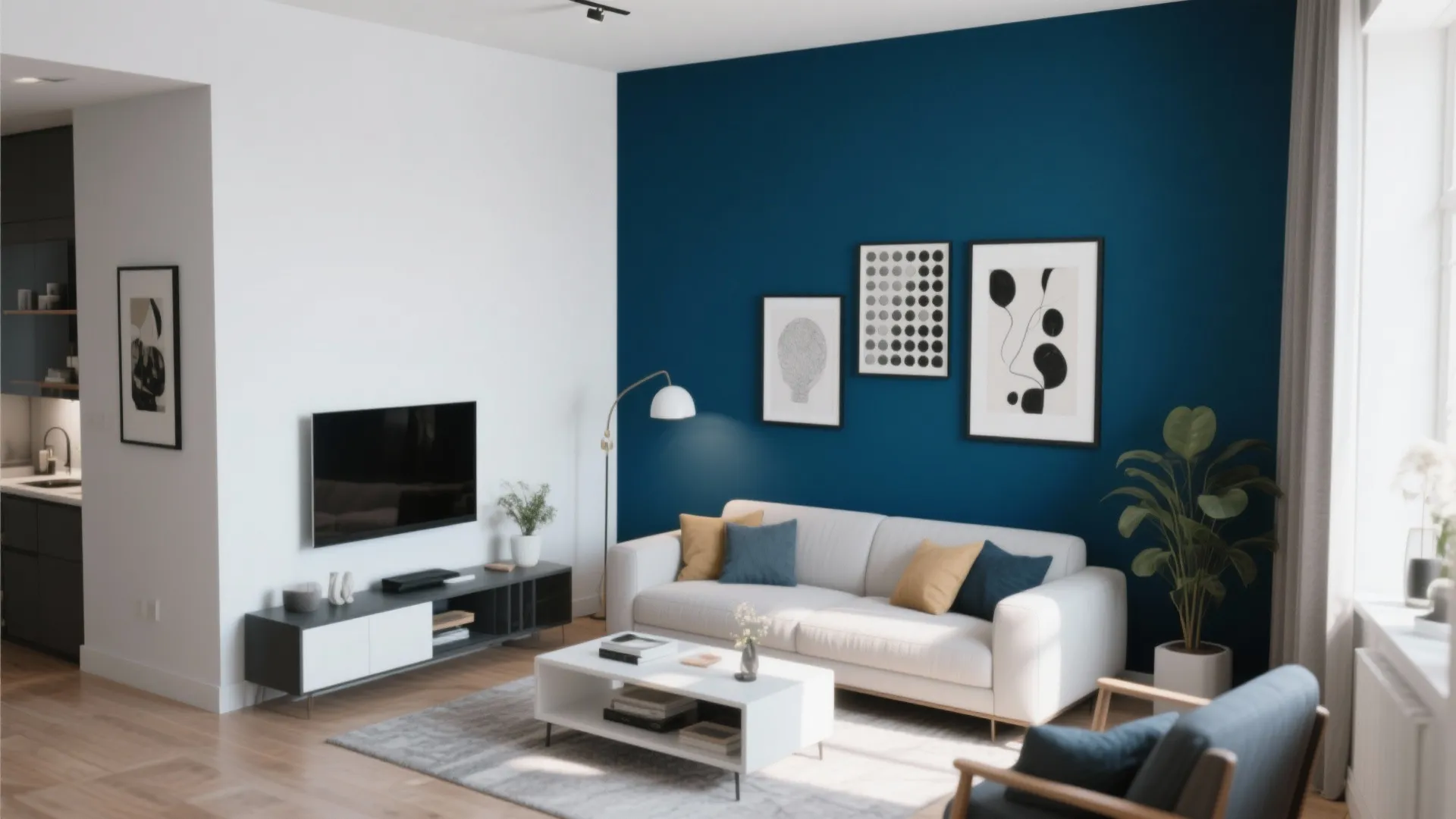 8. Dual-Tone Walls for Added Dimension