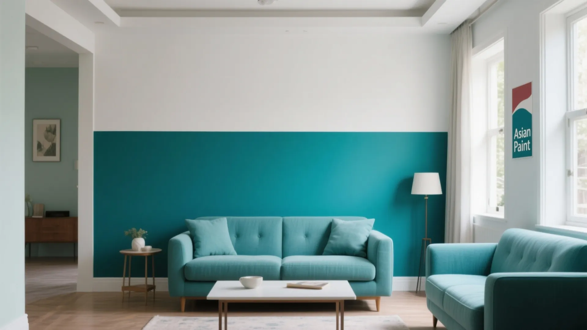 Dual-Tone Split Wall