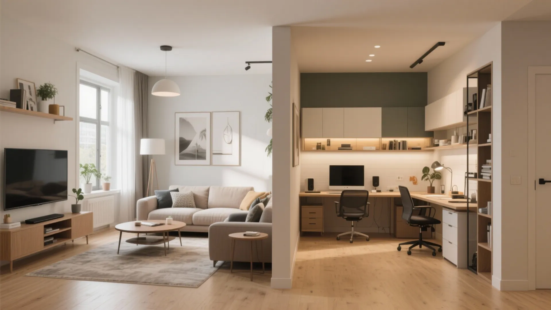 2. Dual Zones for Functionality