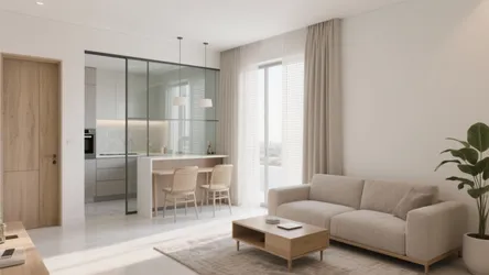 2 BHK Flat in Dubai: 5 Smart Design Ideas