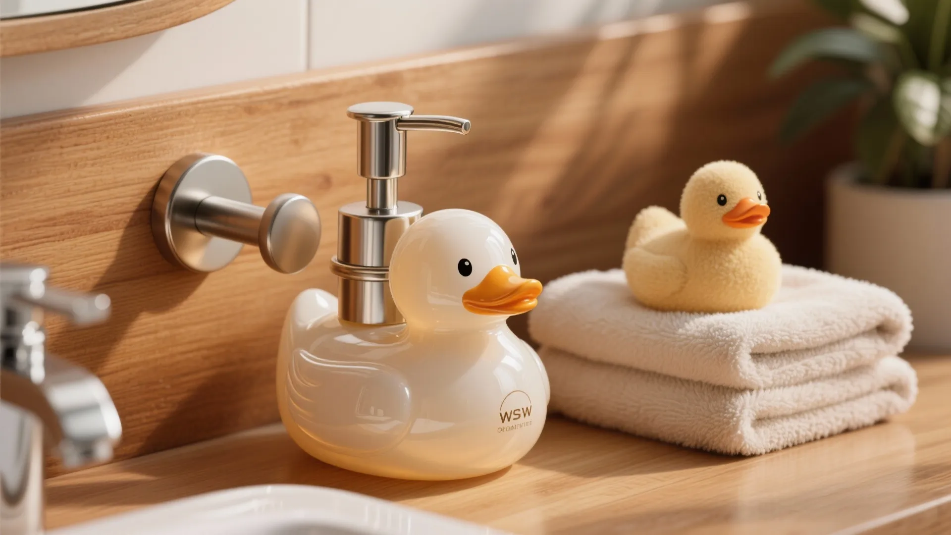 2. Duck-shaped accessories that feel intentional