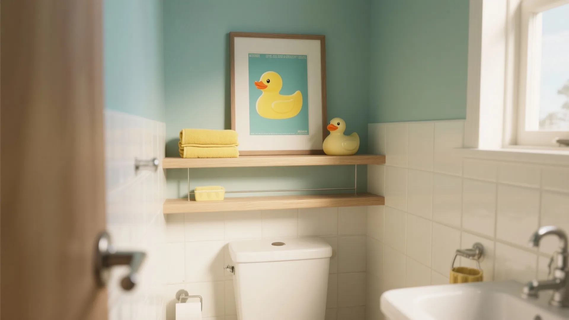 Duck Bathroom Decor: 5 Cute Ideas: Playful, practical duck-themed bathroom ideas for small spaces from a pro designer