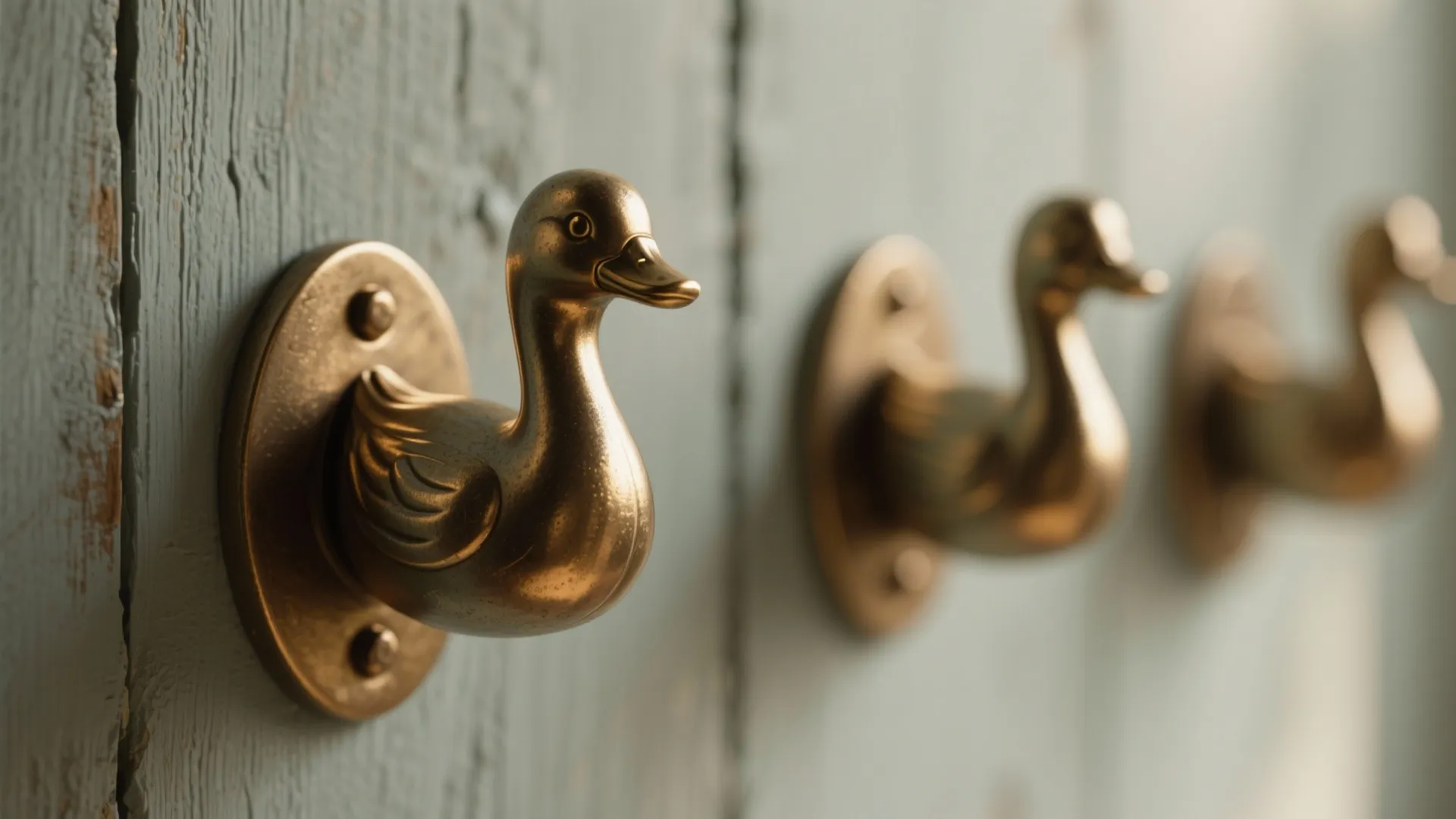 2. Duck-Shaped Hardware and Hooks