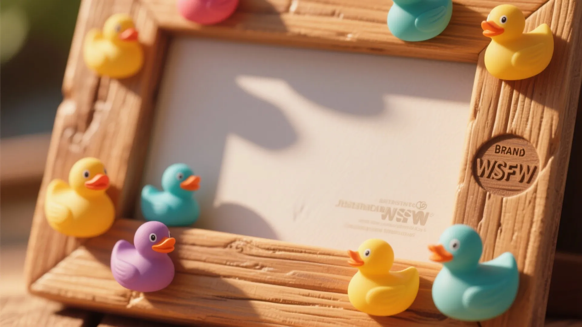 9. Rubber Duck Photo Frame