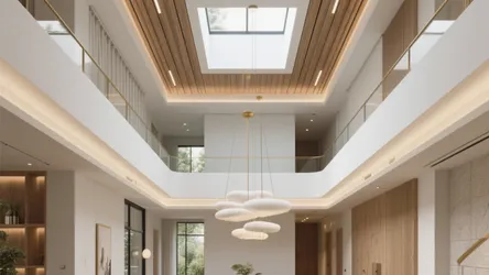 5 Duplex Hall Ceiling Designs That Maximize Space