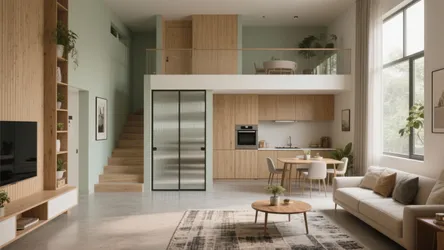 5 Smart Design Ideas for a 2 BHK Duplex Flat