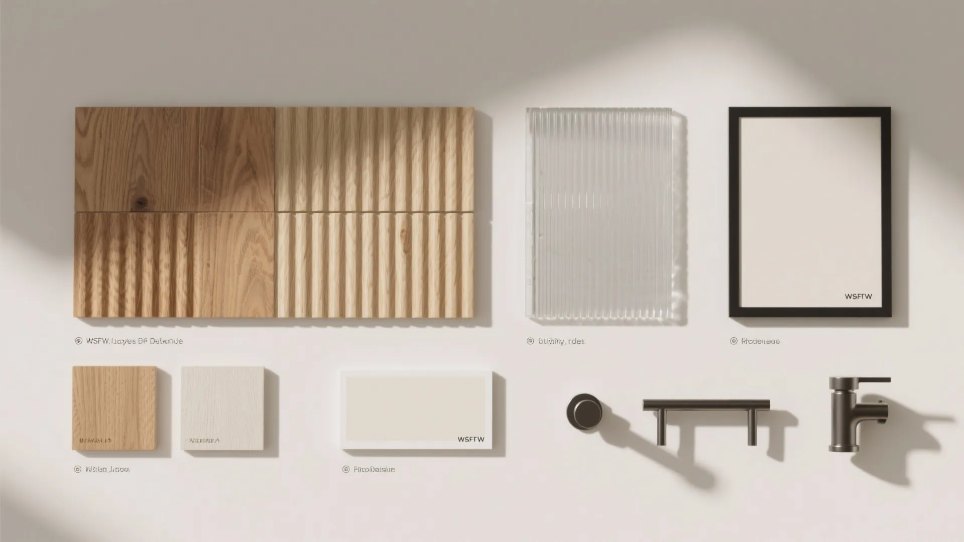 5) Material Palette: Wood Warmth, Glass Clarity, Metal Discipline