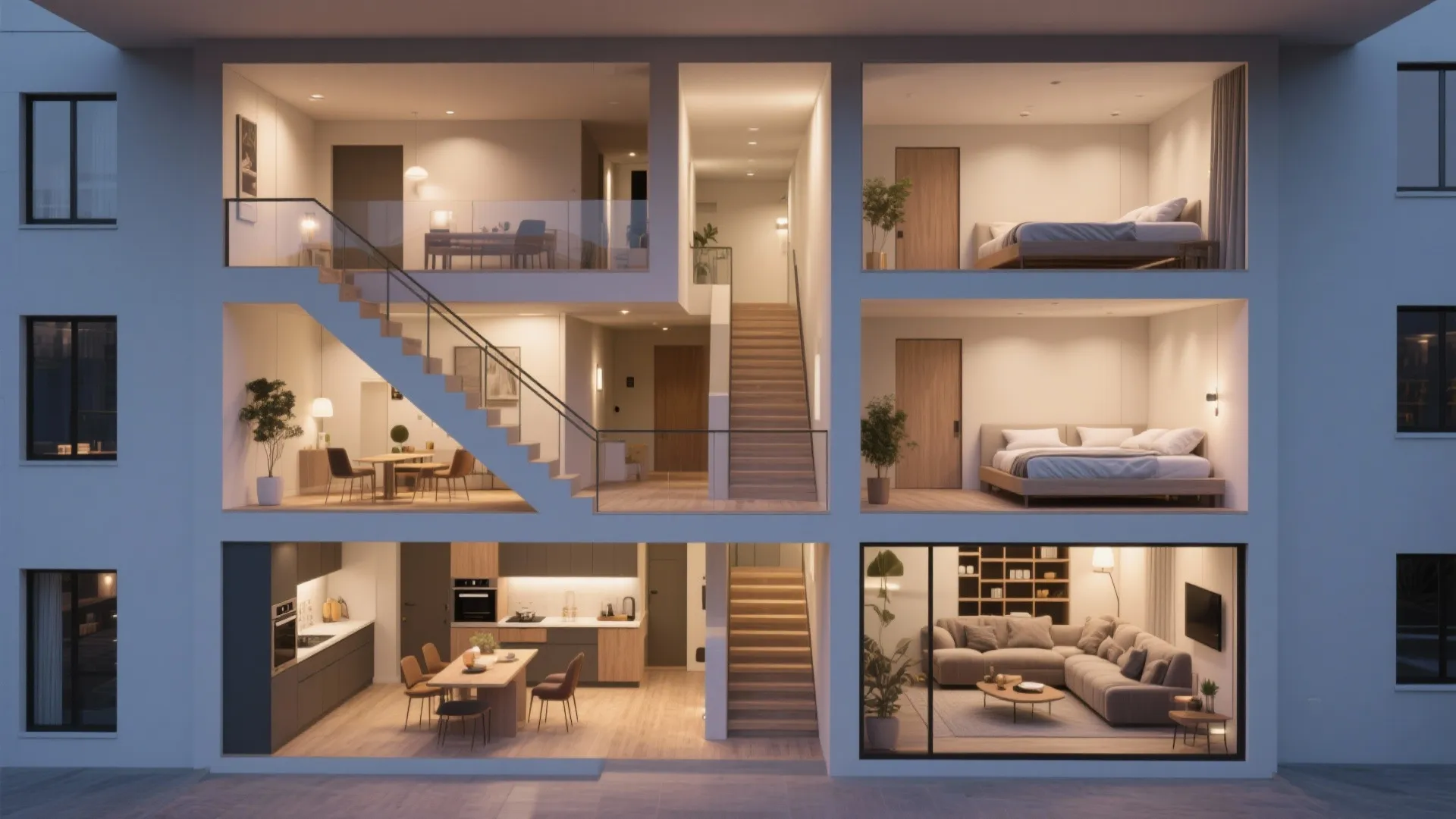 3. Corridor-Free Duplex Split