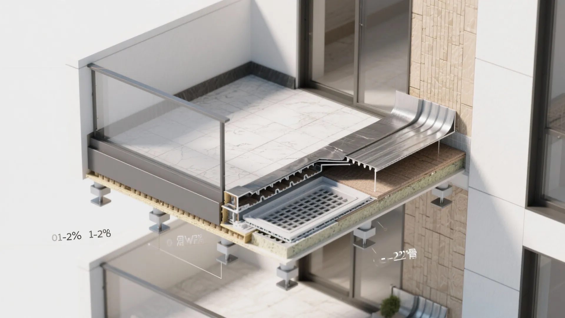 Durable balcony assemblies: slope, membrane, and finishes that last