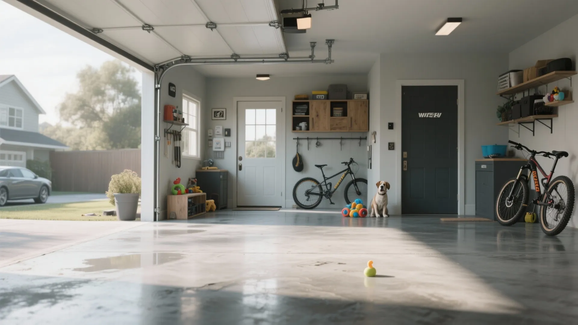 4. Durable Epoxy for High-Traffic Zones