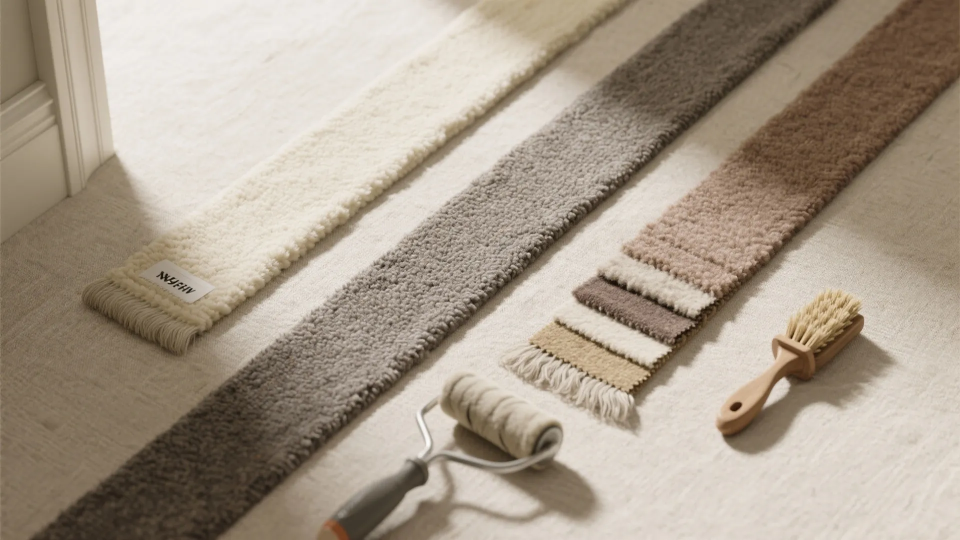 Durable fibers and low-profile piles for high traffic