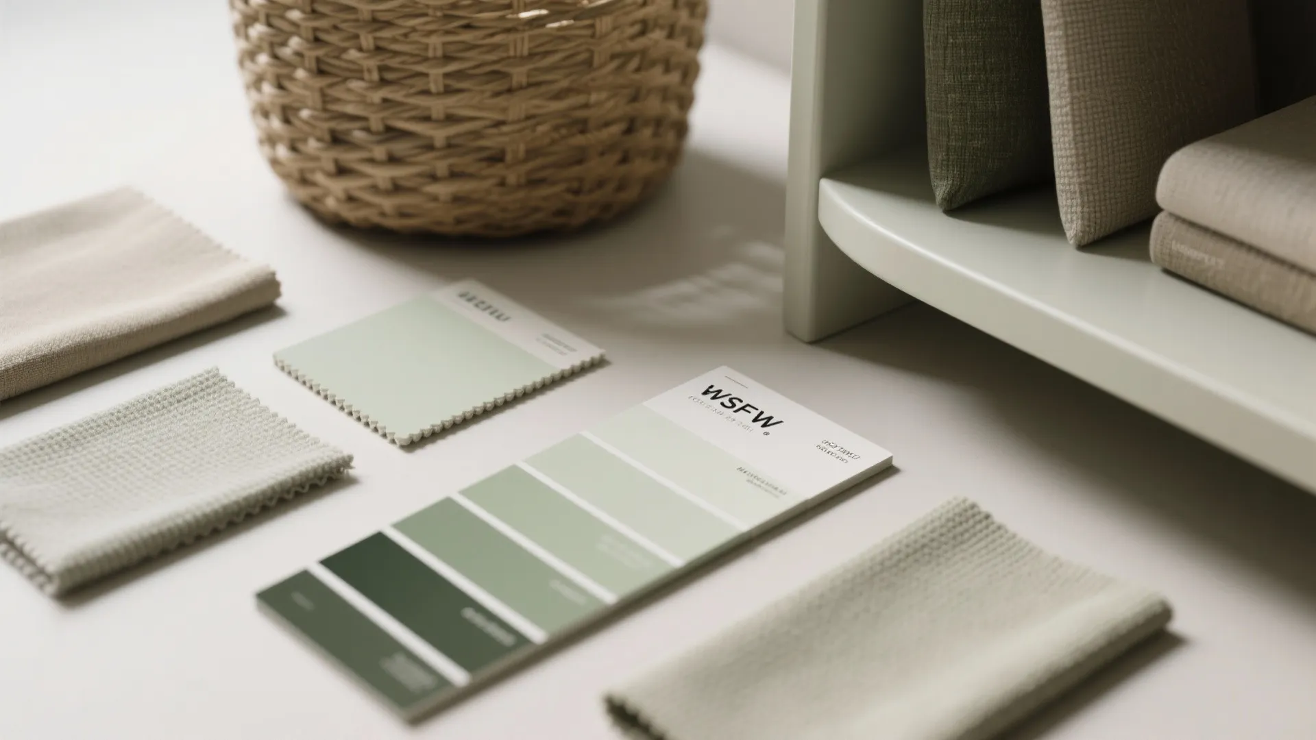 5. Durable finishes, calming color and defined display zones