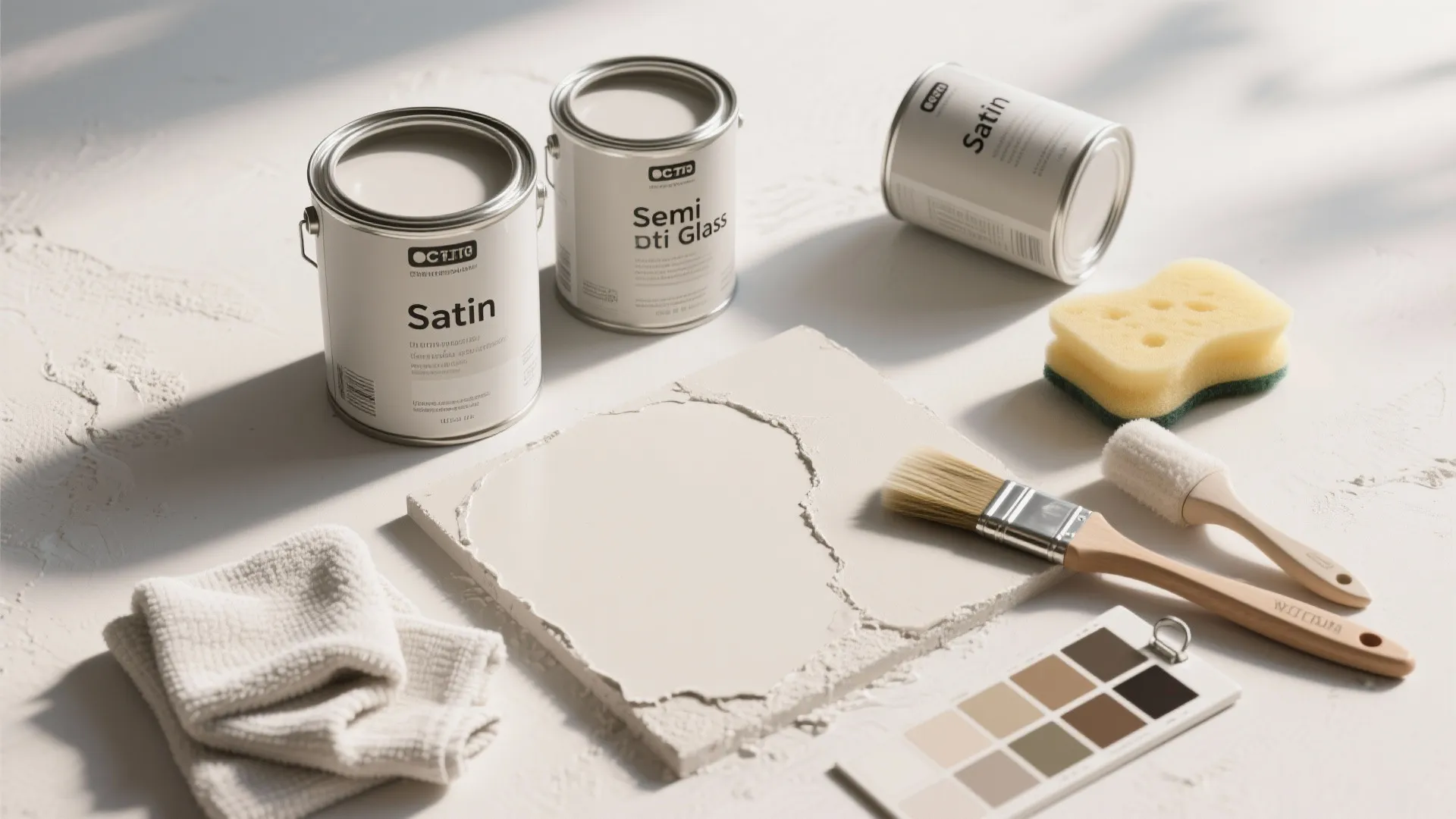 4. Durable, washable finishes in high-use spots