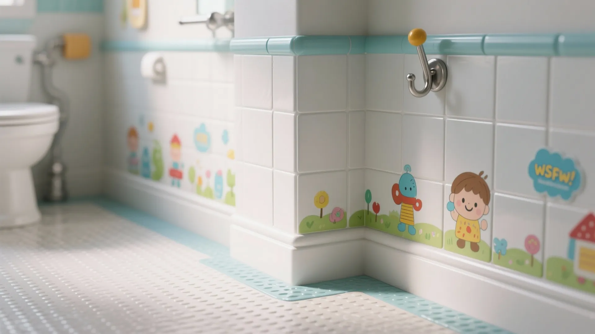 5. Durable finishes with playful accents