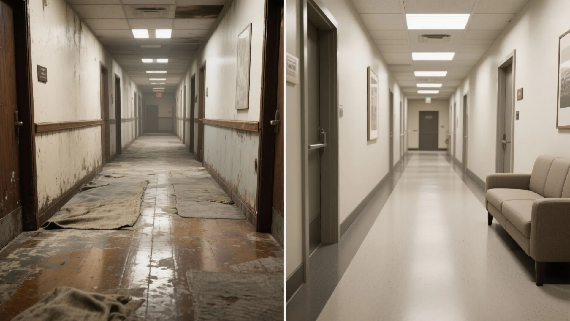 Durable finishes with low maintenance