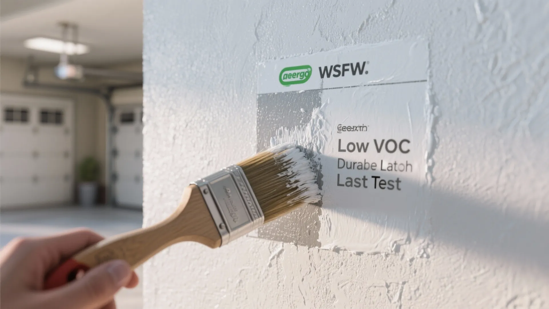 4. Use durable latex formulations and consider low-VOC options