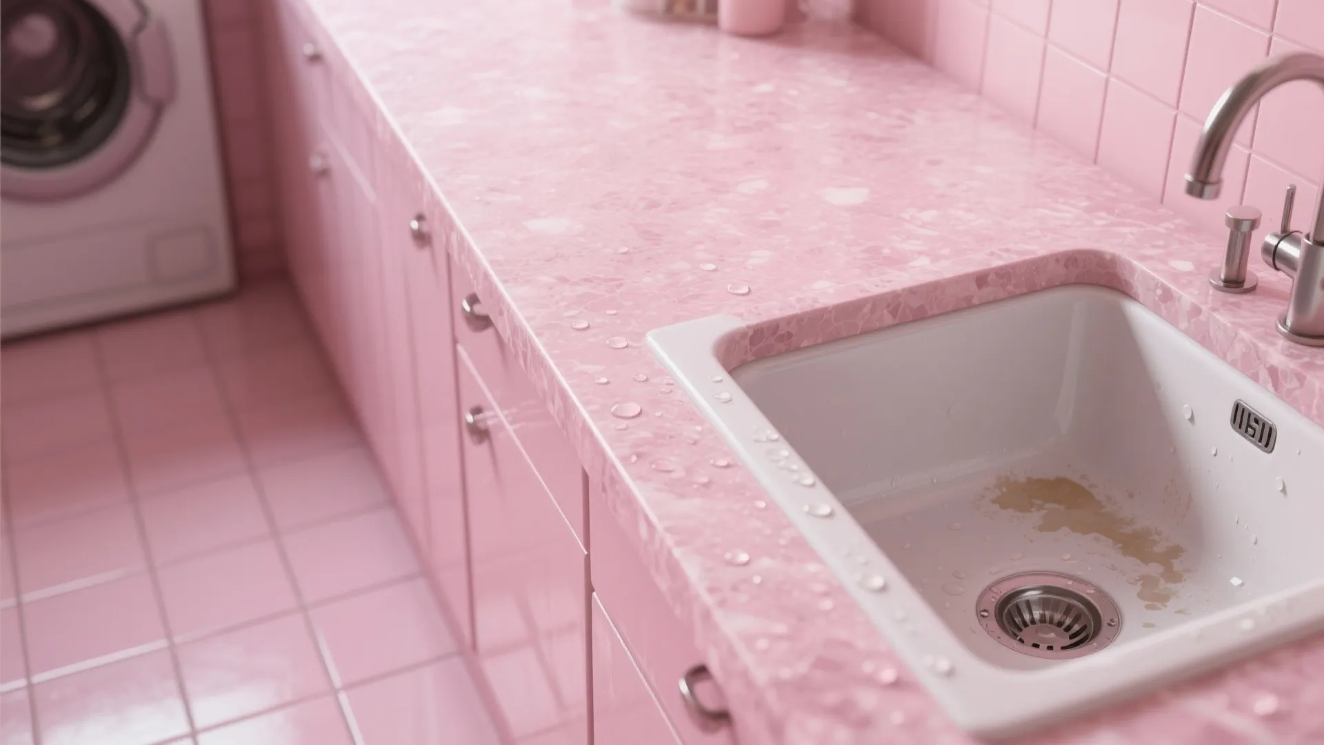 4. Durable Pink Surfaces for Heavy Use