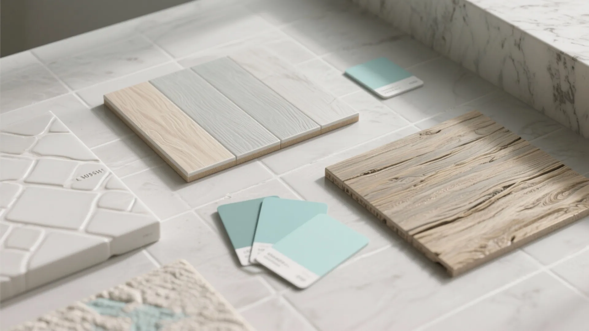 2. Durable surfaces that still feel coastal