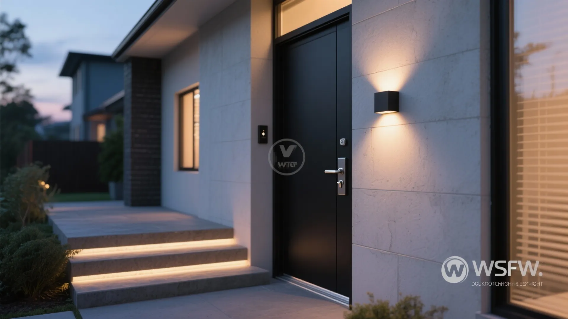 Smart dusk-to-dawn black fixtures for safety and savings