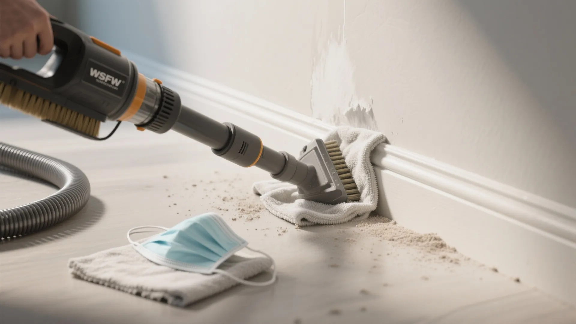 4. Dust control is non-negotiable