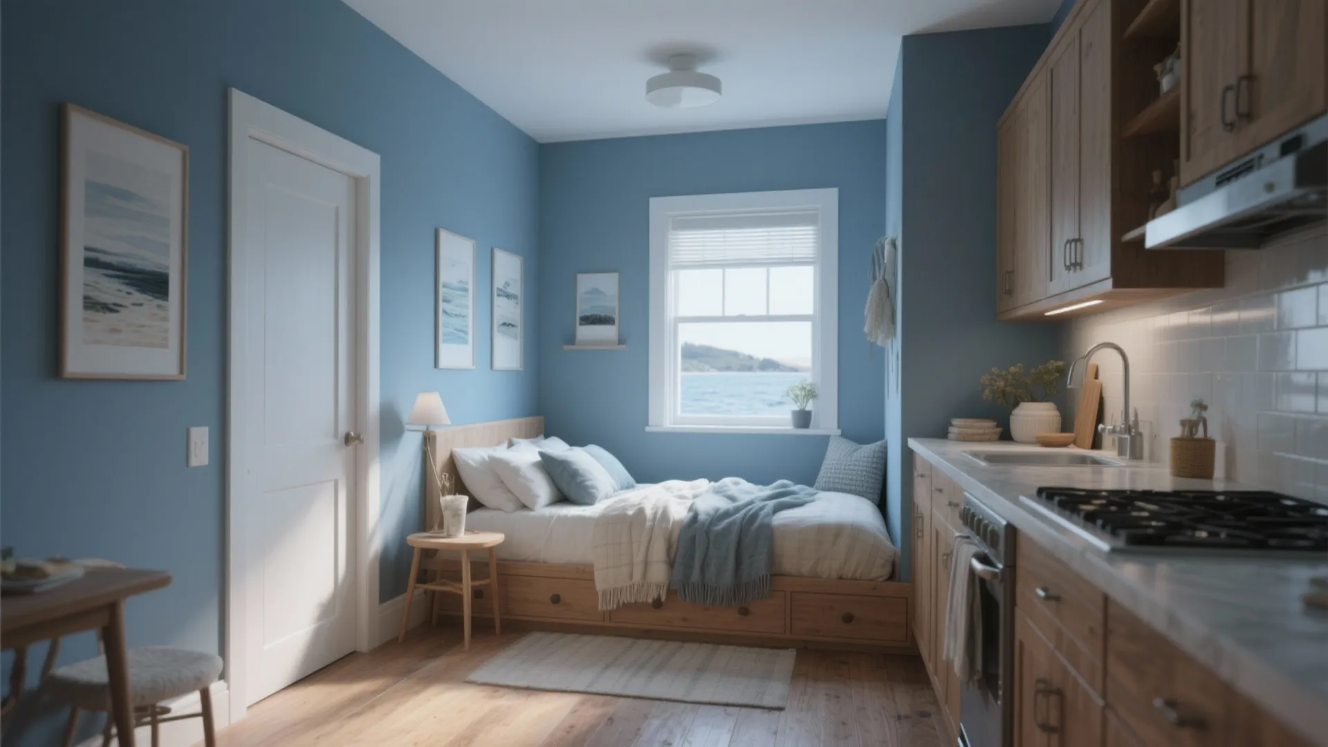 3. Dusty Blue and Coastal Blues