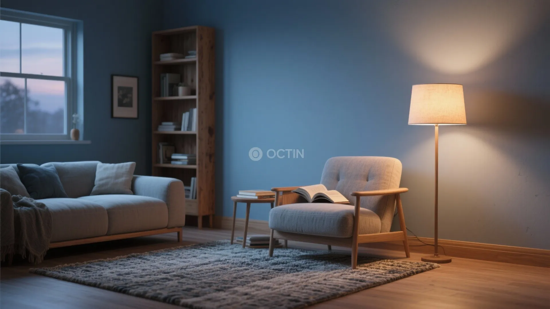 4. Dusty Blue — cozy neutral alternative