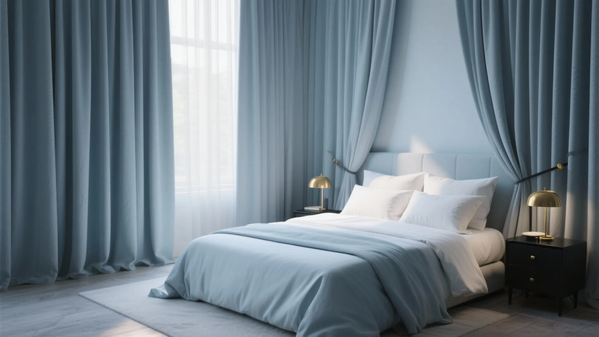 2. Cool Grays and Dusty Blues