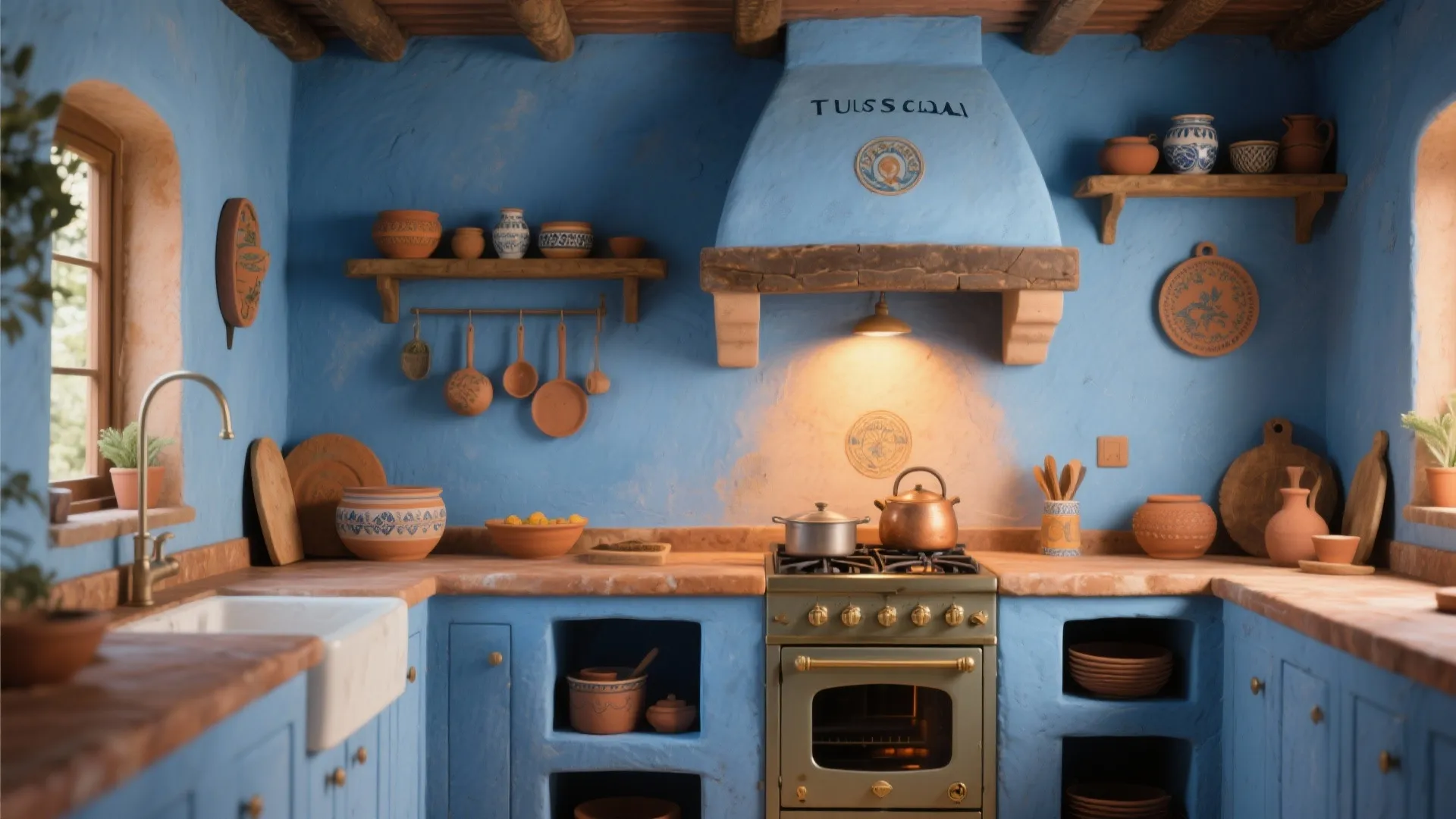 5. Dusty Blue Contrast