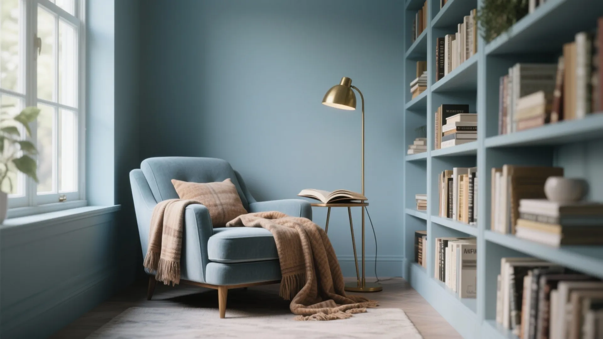 3. Dusty Blue for Cool Tranquility